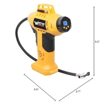 Mellif Tire Inflator, Cordless 160 PSI Air Compressor