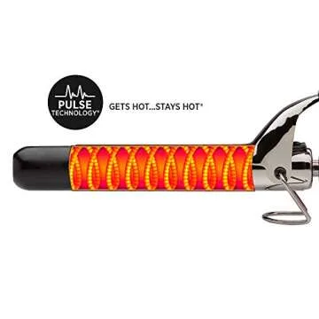 HOT TOOLS Professional Pink Titanium Curling Iron/Wand, 1 Inch