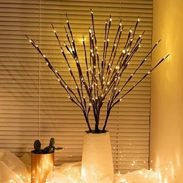DK177 LED Branch Lights - Warm White Illuminated Decor