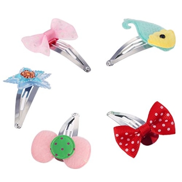 Durable Snap Hair Clips - Versatile for All Ages