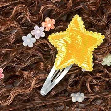 Durable Snap Hair Clips - Versatile for All Ages