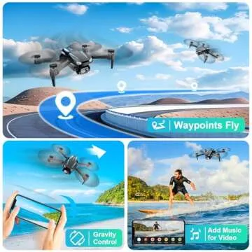 Dazlen 1080P HD Camera Drone for Kids and Beginners