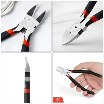 BOENFU 6 Inch Heavy Duty Wire Cutters for Crafting