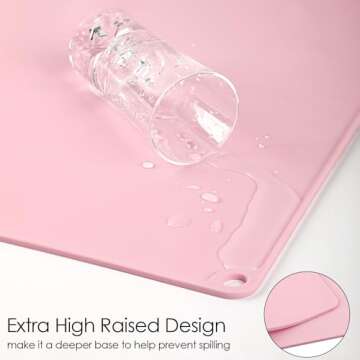 Kids Silicone Cloud Placemat - Non Slip, Easy Clean