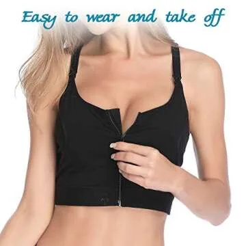Pump & Nurse Bra, Hands Free Breast-Pumps Pumping and Nursing Bra by Kama, Suitable for Breastfeeding-Pumps by Medela, Lansinoh, Philips Avent, Spectra Black (Medium)