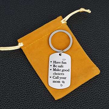 16 18 Year Old Gifts Boys Girls College Fun Birthday Gifts For 18 Gift 16Th Boys Girls Call Your Mom Gifts For Son Daughter Keychain College Dorm Room College Student Room Teenage