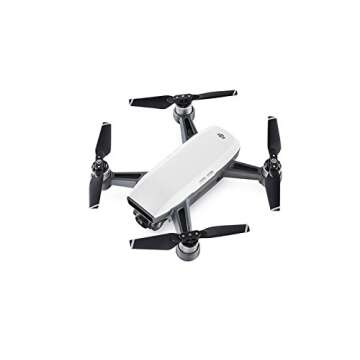 DJI Spark Portable Mini Drone Alpine White (Renewed) - Certified Refurbished