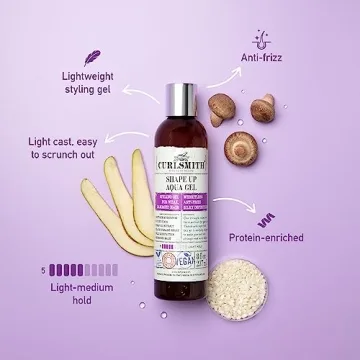 CURLSMITH Shape Up Aqua Gel for Defined & Soft Curls