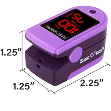 Zacurate Pro Series 500DL Pulse Oximeter - Accurate & Portable