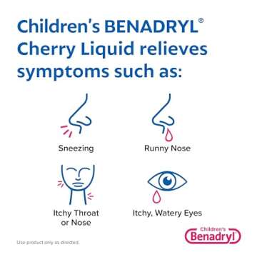 Benadryl Children's Allergy Relief Liquid 4 fl oz - Allergy Syrup