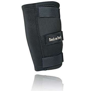 Back on Track 2-Piece 11.5 to 9.5-Inch Therapeutic Horse Knee Boots, Medium