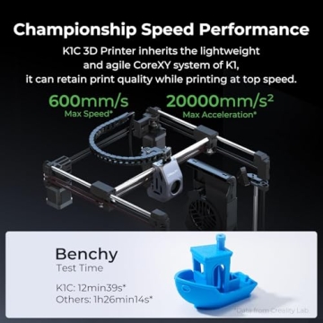 Creality K1C 3D Printer High-Speed Auto Leveling