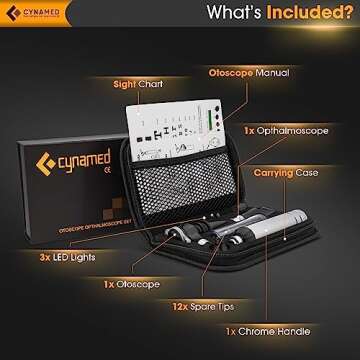 Buy Cynamed 2-in-1 Ear Scope Set for Professional Use