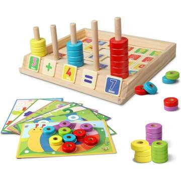 Montessori Math Toys for Kids - Fun Sorting Activities