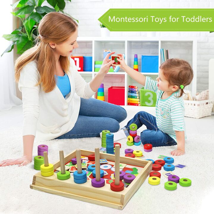 Montessori Math Toys for Kids - Fun Sorting Activities