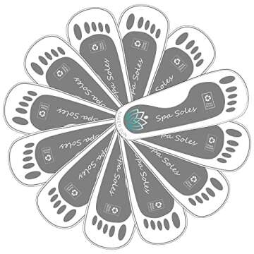 100 Pair Grey Disposable Adhesive Spray Tan Feet Protector Pads for Sunless Airbrush Tanning