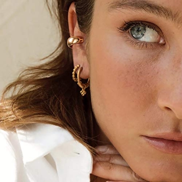 Stylish MYEARS 14K Gold Filled Hoop Earrings For All Styles