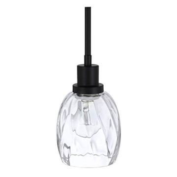 Modern Adjustable Pendant Light in Matte Black - XiNBEi