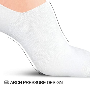wernies No Show Low Socks for Women - Non-Slip Short Socks