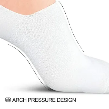 wernies No Show Low Socks for Women - Non-Slip Short Socks