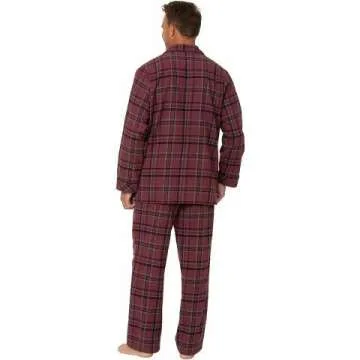 Flannel Pajamas for Men - Cozy Sleepwear by PajamaGram