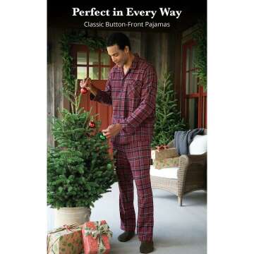 Flannel Pajamas for Men - Cozy Sleepwear by PajamaGram