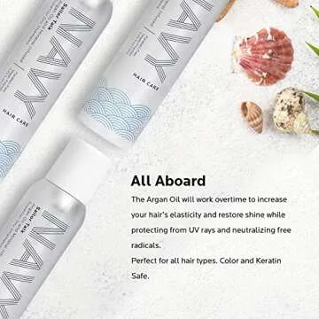 NAVY Sailor Talk Argan Oil and Mineral Infused Superior Dry Shampoo - 3.25 fl oz