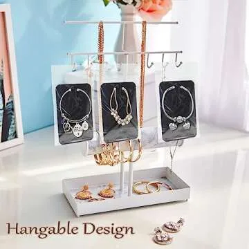 ZYNERY 100 PCS Keychain Display Cards, 3 x 4.7 Inch Keychain Holder with Self-Sealing Bags, Card Display Rack for Displaying Keyring Jewelry Bulk Keychains Packaging Supplies (Black)