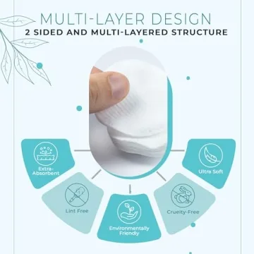 R-Neu Premium Cotton Rounds for Comfortable Skincare