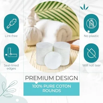 R-Neu Premium Cotton Rounds for Comfortable Skincare