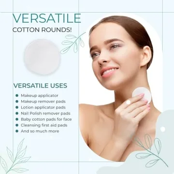 R-Neu Premium Cotton Rounds for Comfortable Skincare
