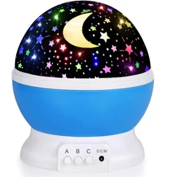 Enchanting Star Night Light Projector for Kids' Rooms