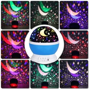 Star Night Light Projector for Kids' Rooms