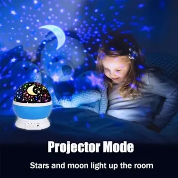 Star Night Light Projector for Kids' Rooms