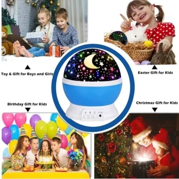 Star Night Light Projector for Kids' Rooms