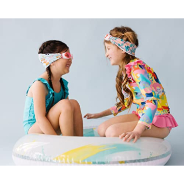 Comfortable Kids Swim Goggles with Fabric Strap - Splash Place