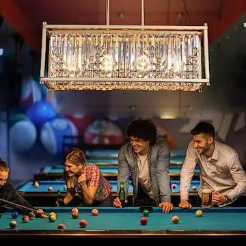 Q&S Gold Modern Chandelier - Luxury Crystal Lighting