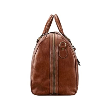 Luxury Leather Cabin Luggage - Handcrafted Italian Elegance - Farini