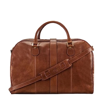 Luxury Leather Cabin Luggage - Handcrafted Italian Elegance - Farini