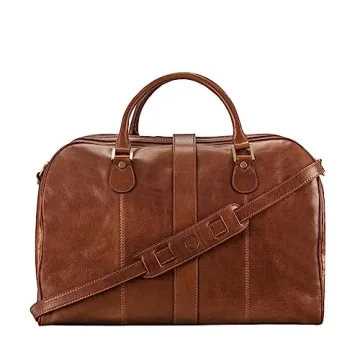 Luxury Leather Cabin Luggage - Handcrafted Italian Elegance - Farini