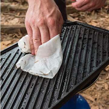 Surviveware Biodegradable Wipes Men or Women - Shower Wet Wipes Face, Body & Butt - Outdoors, Travel...