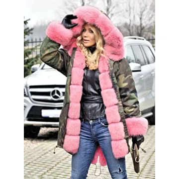 Roiii Warm Winter Coat for Women - Trendy & Functional