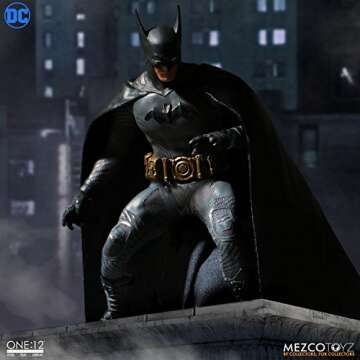 Mezco 1:12 Scale Batman Action Figure - 6" Tall