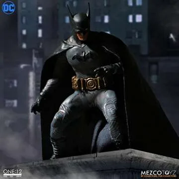 Mezco 1:12 Scale Batman Action Figure - 6" Tall