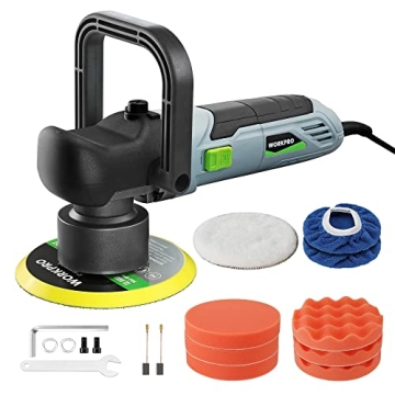 WORKPRO Car Buffer Polisher Kit for Superior Detailing