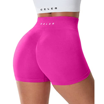 CELER Women's Seamless Workout Shorts for All Activities