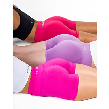 CELER Women's Seamless Workout Shorts for All Activities