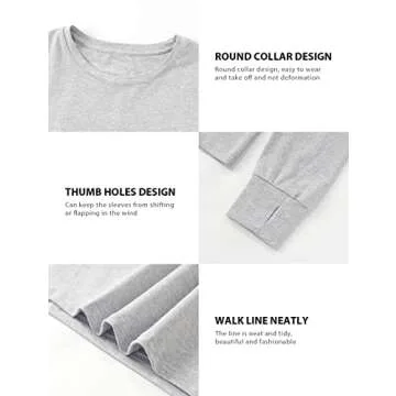 Shop Cosy Pyro Long Sleeve Crop Tops for Women - 3-Pack