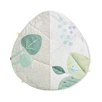 Skip Hop Tummy Time Mat, 3-in-1 Activity Baby Play Gym, Age 0+, Garden Oasis, Green Multi