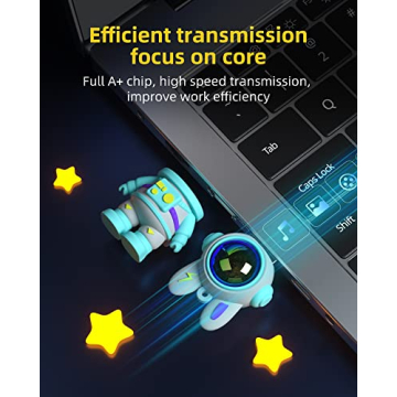 Cute Space Rabbit USB Flash Drive for Everyone 128GB